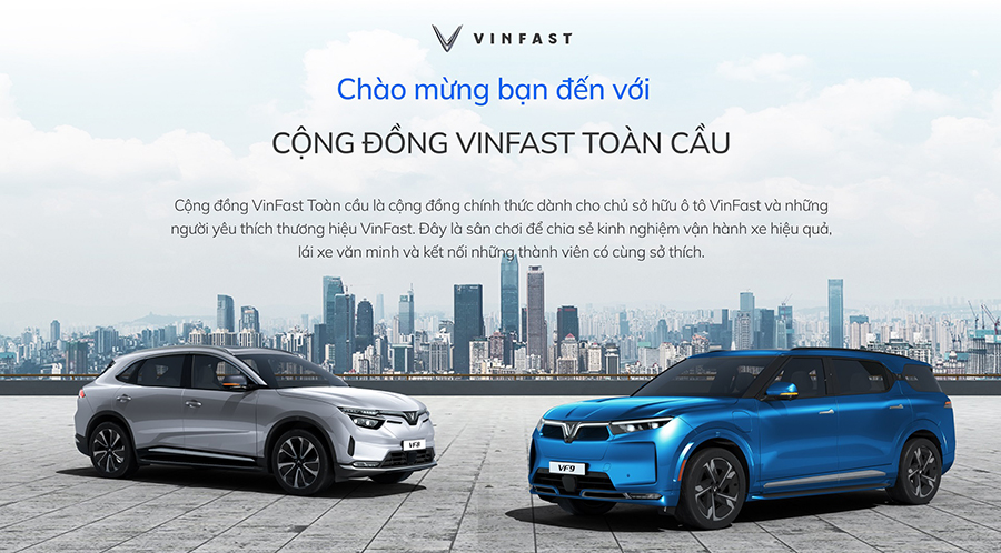 VinFast ra mắt cộng đồng VinFast toàn cầu